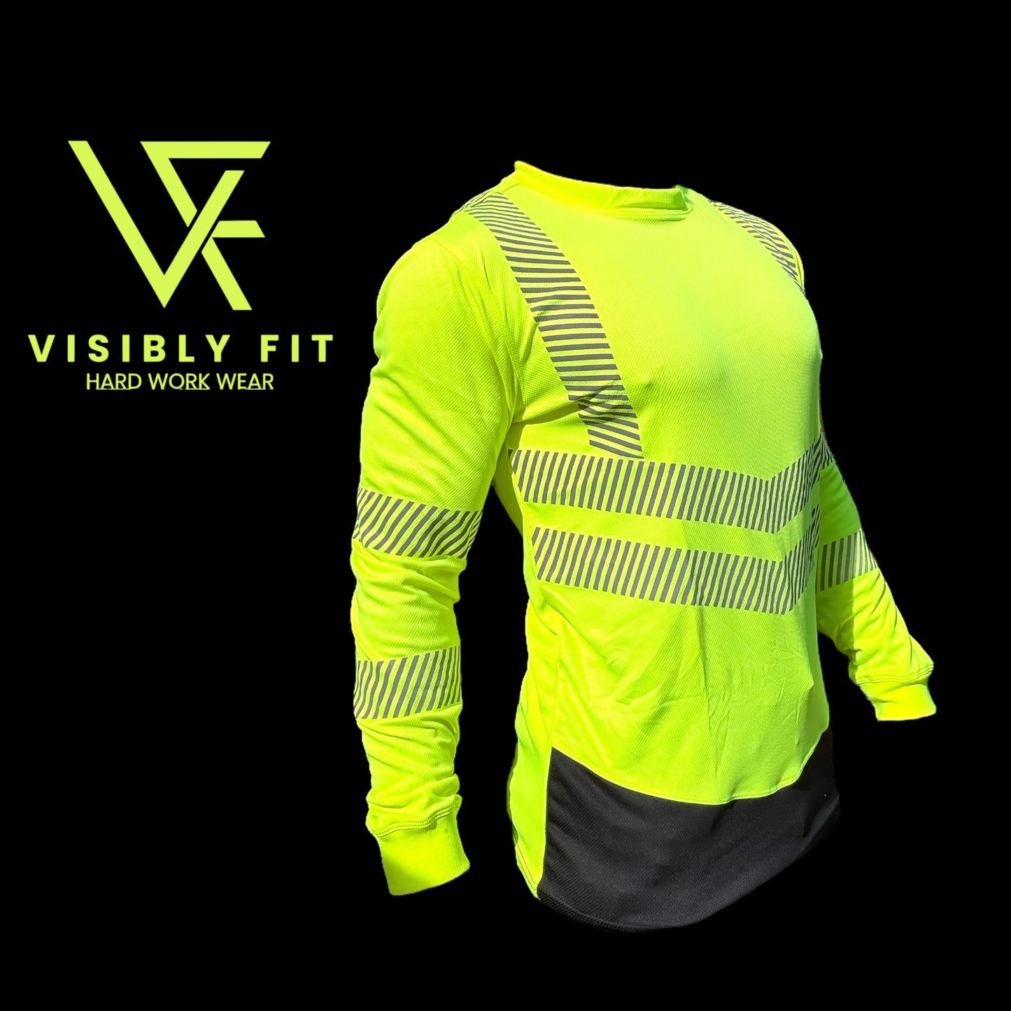 long sleeve crew neck yellow