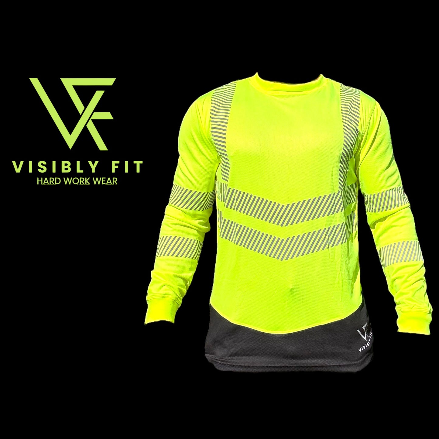 long sleeve crew neck yellow