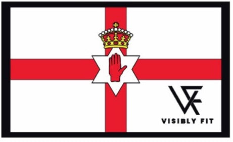 Visibly Fit Northern Ireland Flag Velcro Patch