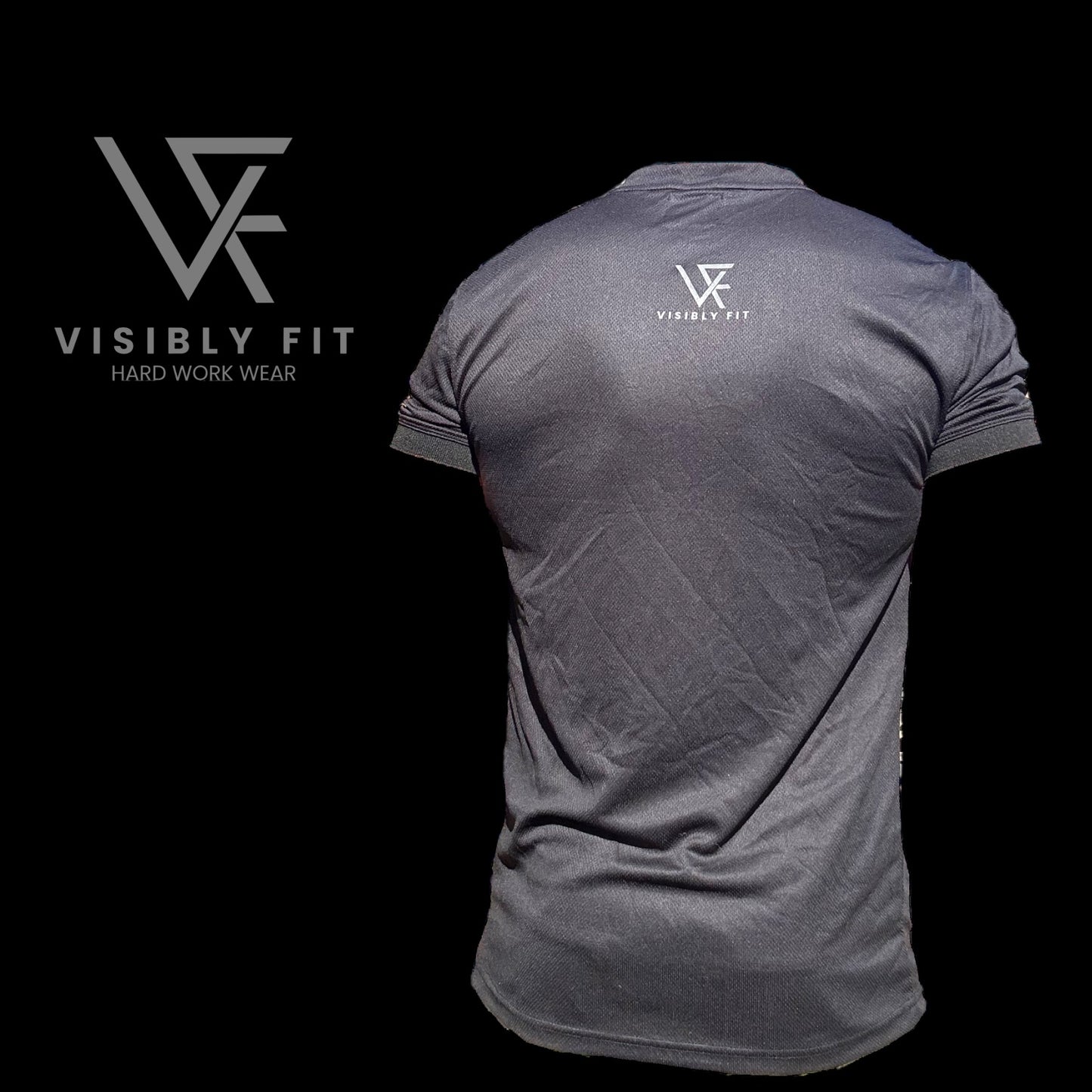 Black Regular Fit Crew Neck T-Shirt