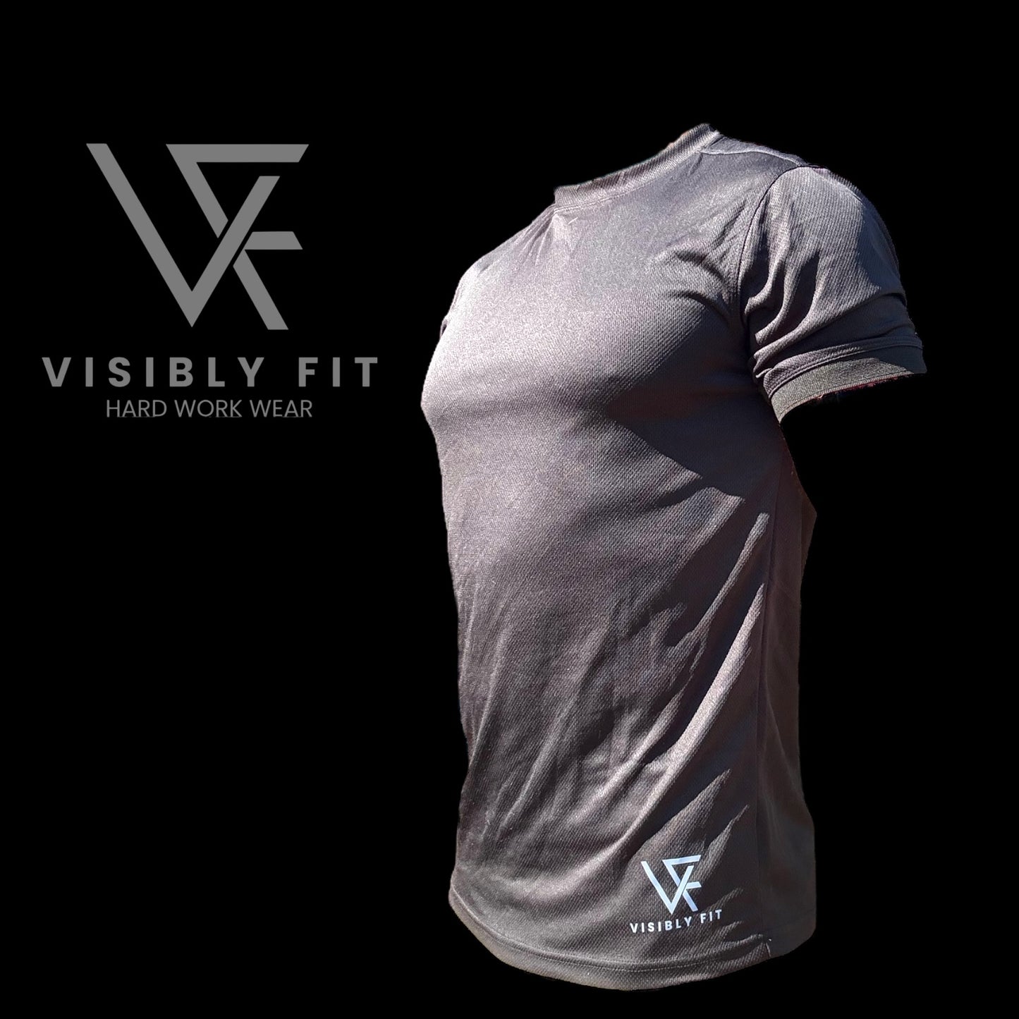Black Regular Fit Crew Neck T-Shirt