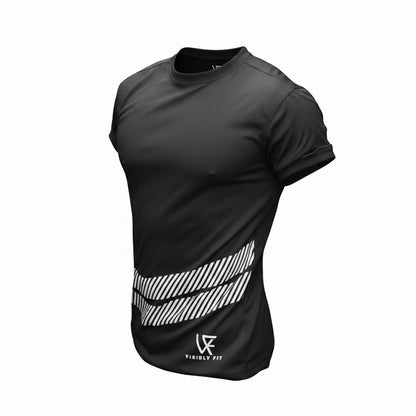 Crew Neck Regular Fit Hi Vis – Black (VAT is added at the checkout)