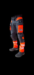 Half orange hi-vis