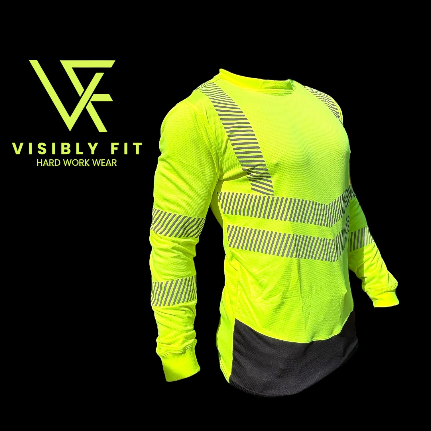 long sleeve crew neck yellow