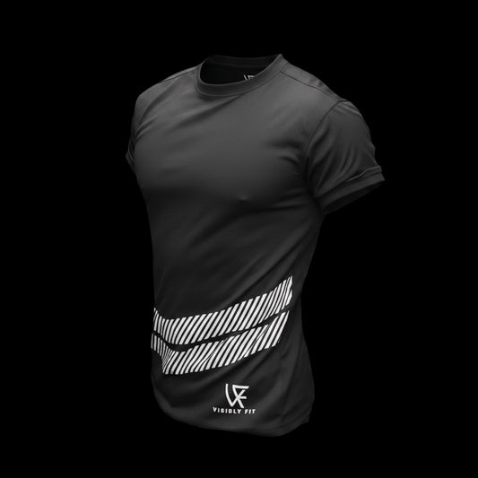 Crew Neck Regular Fit Hi Vis – Black (VAT is added at the checkout)