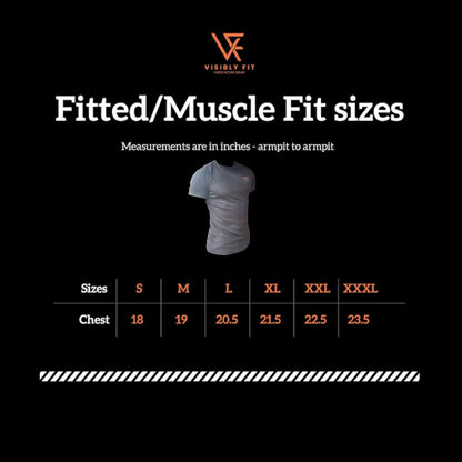 Black Muscle Fit Crew Neck T-Shirt