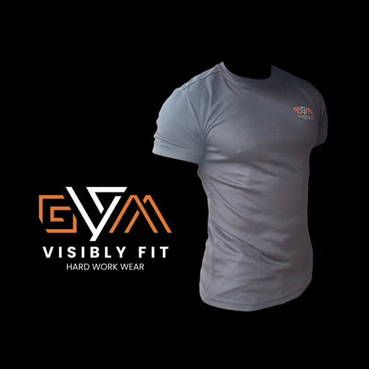 Black Muscle Fit Crew Neck T-Shirt
