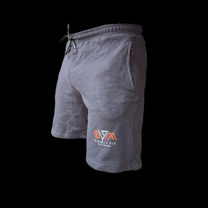 Terry Fleece Gym Style Shorts 8" Leg
