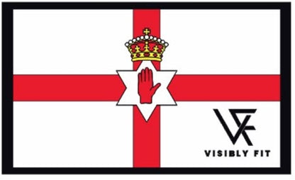 Visibly Fit Northern Ireland Flag Velcro Patch