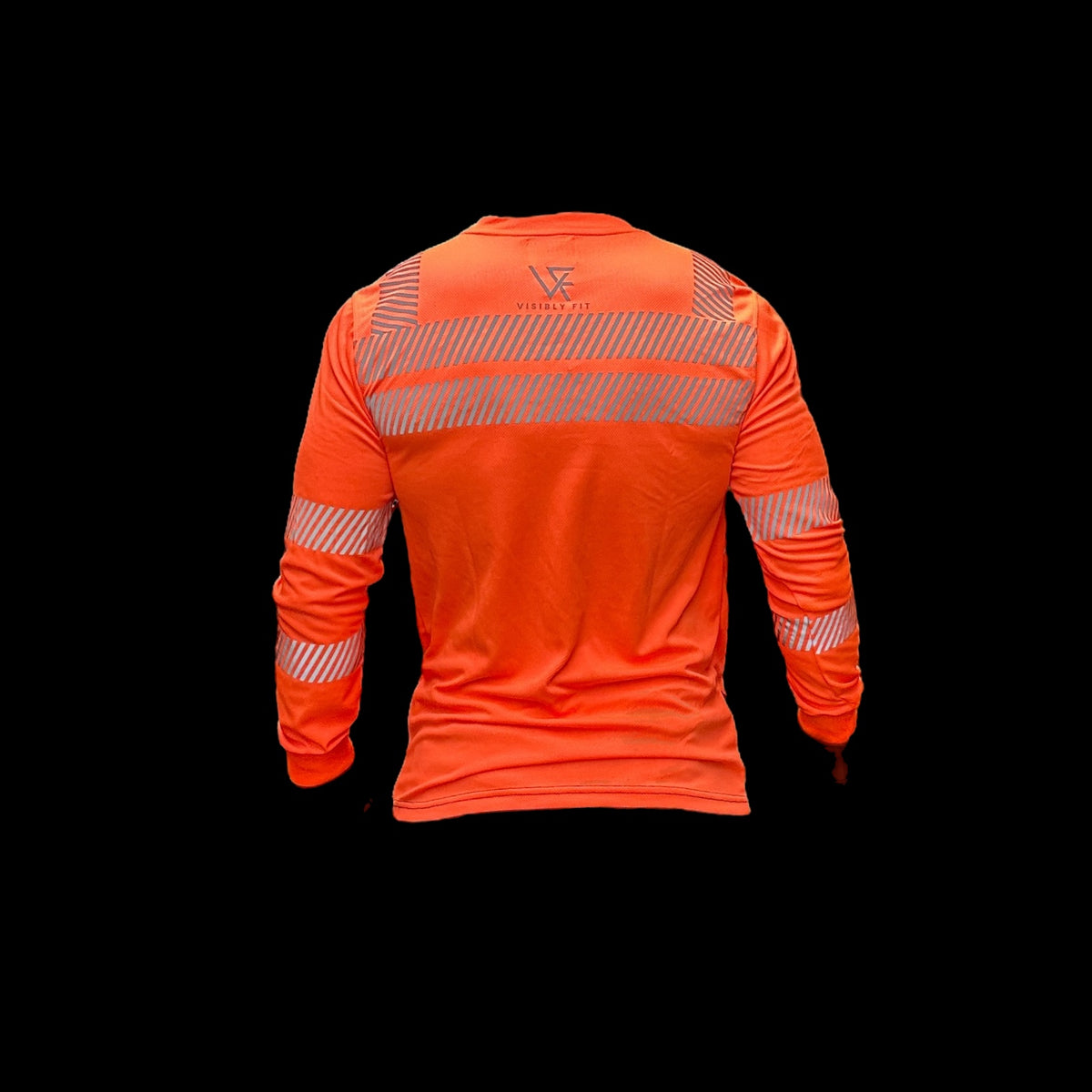 Long Sleeve, Crew Neck regular fit- Orange Class3