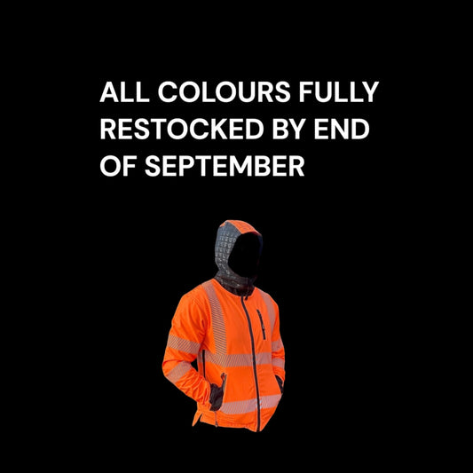 Water Resistant Soft Shell - Hi Vis Orange Class3 (VAT is added at the checkout)