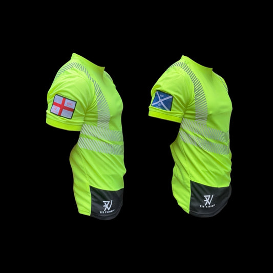 Yellow Class 2 Regular Fit Crew Neck - WORLD CUP EDITION (VAT added at the checkout)