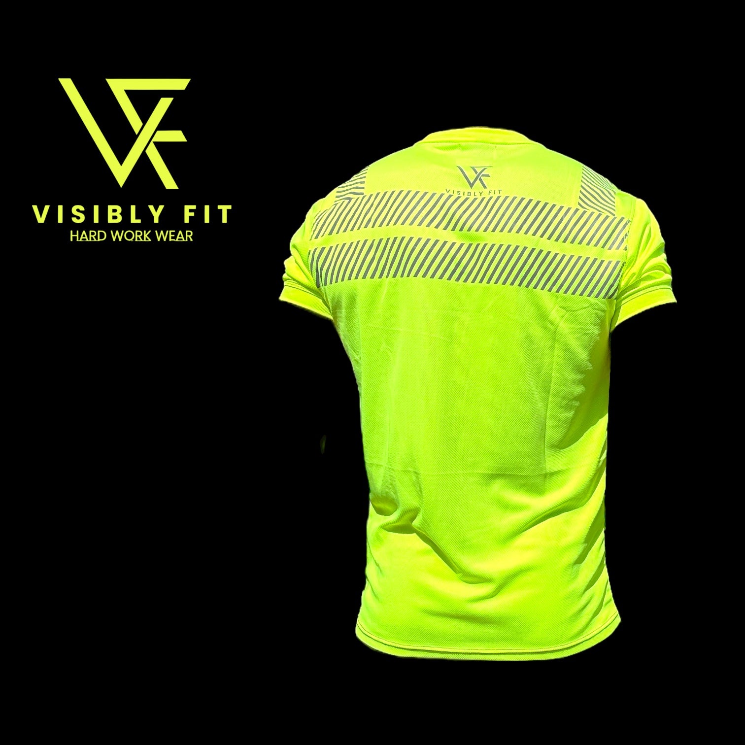 high vis t shirt yellow