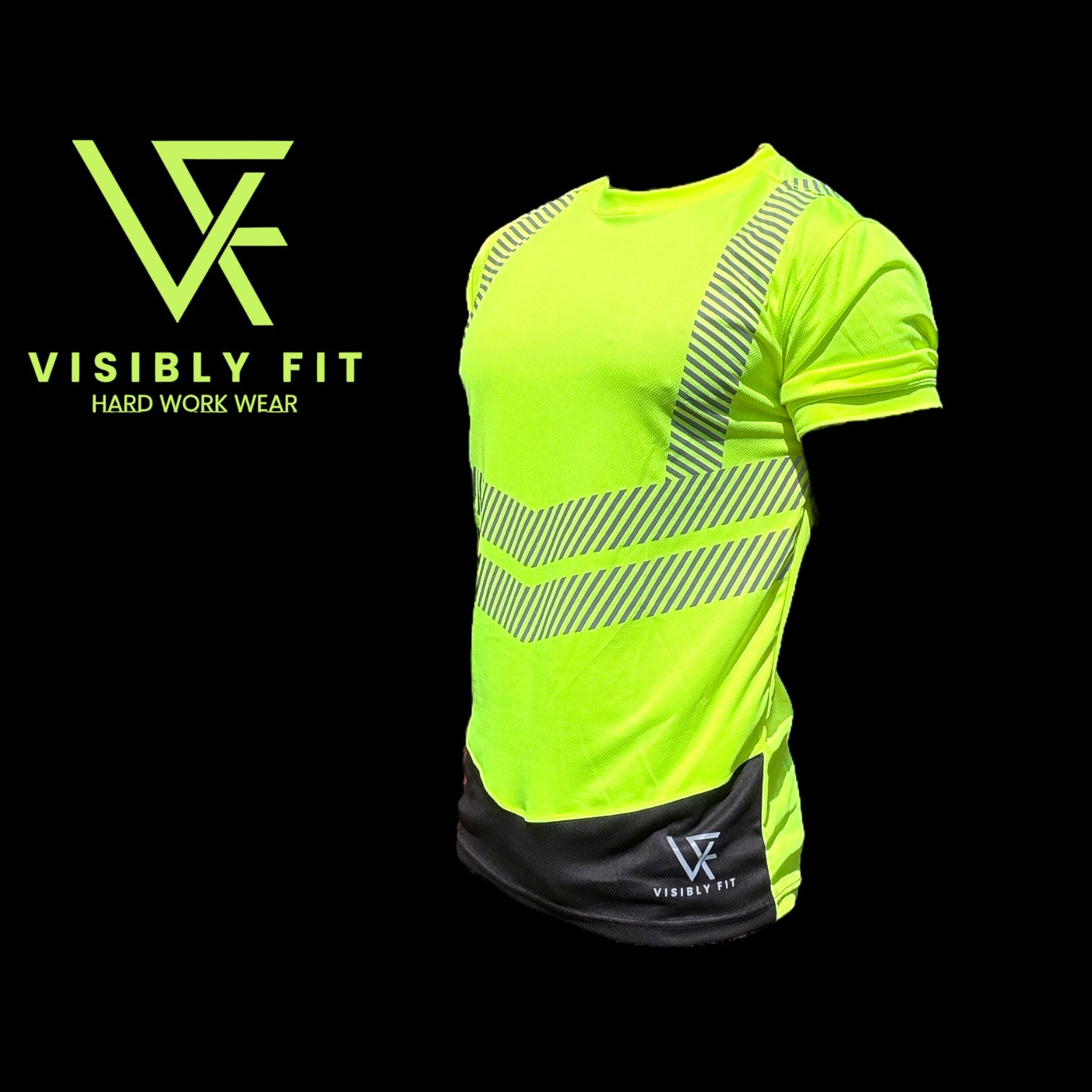 yellow high vis T shirt